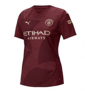 Manchester City Matheus Nunes #27 Tredjetrøje Dame 2024-25 Kortærmet